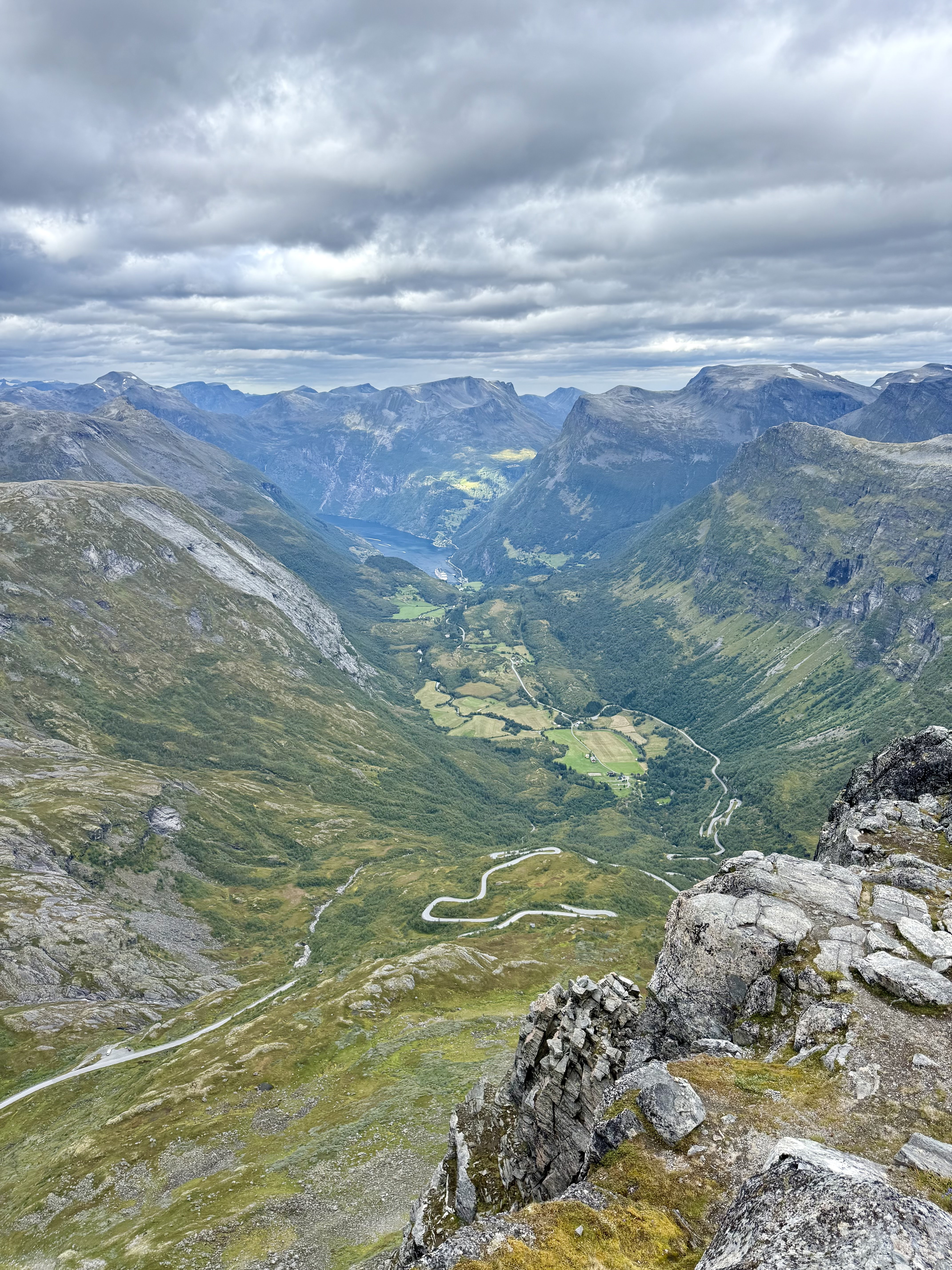 Mountain valley landscape