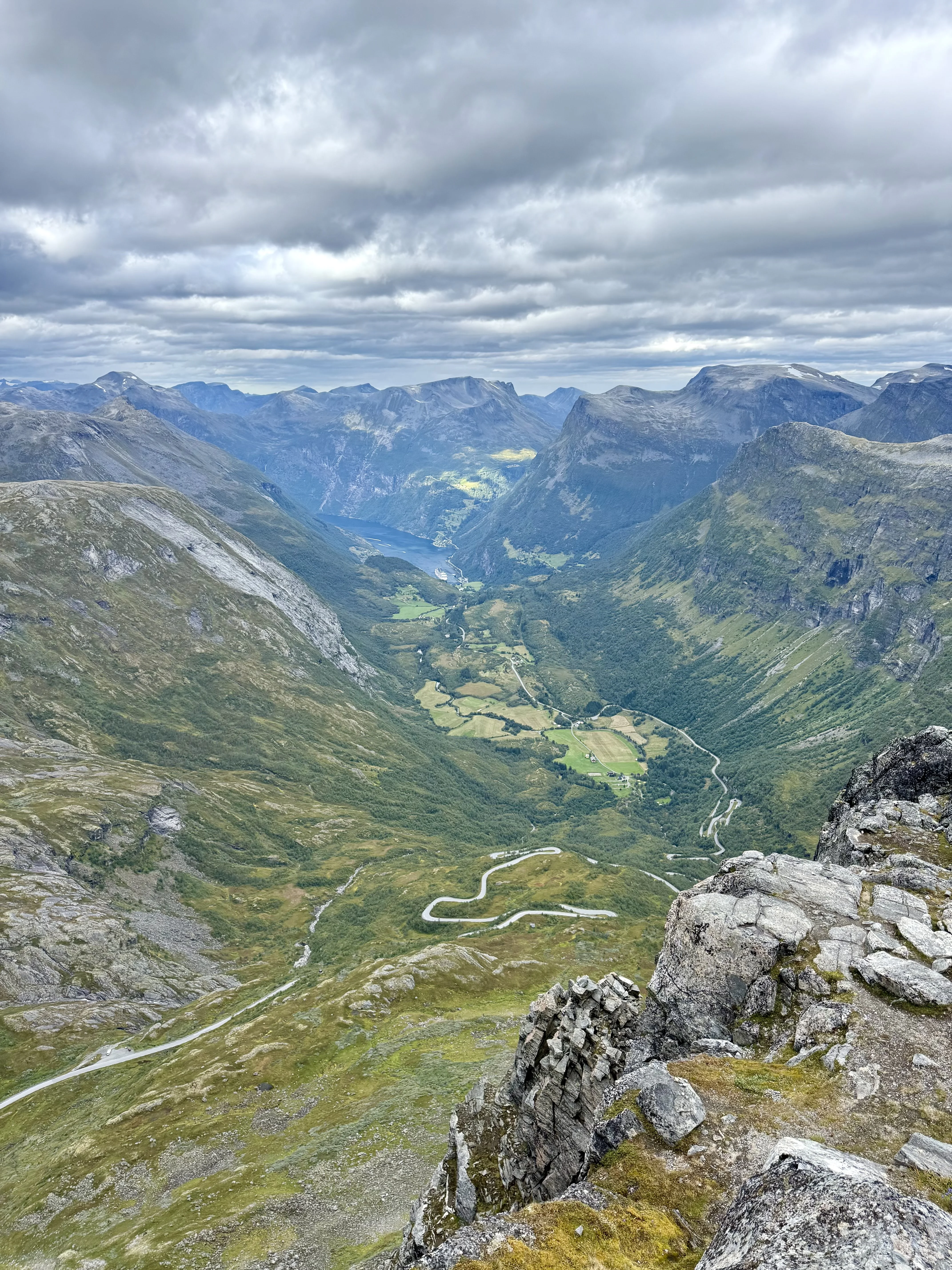 Mountain valley landscape